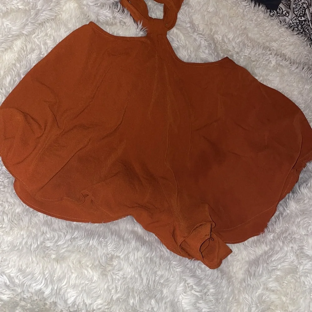 Burt orange romper - Picture 4 of 6